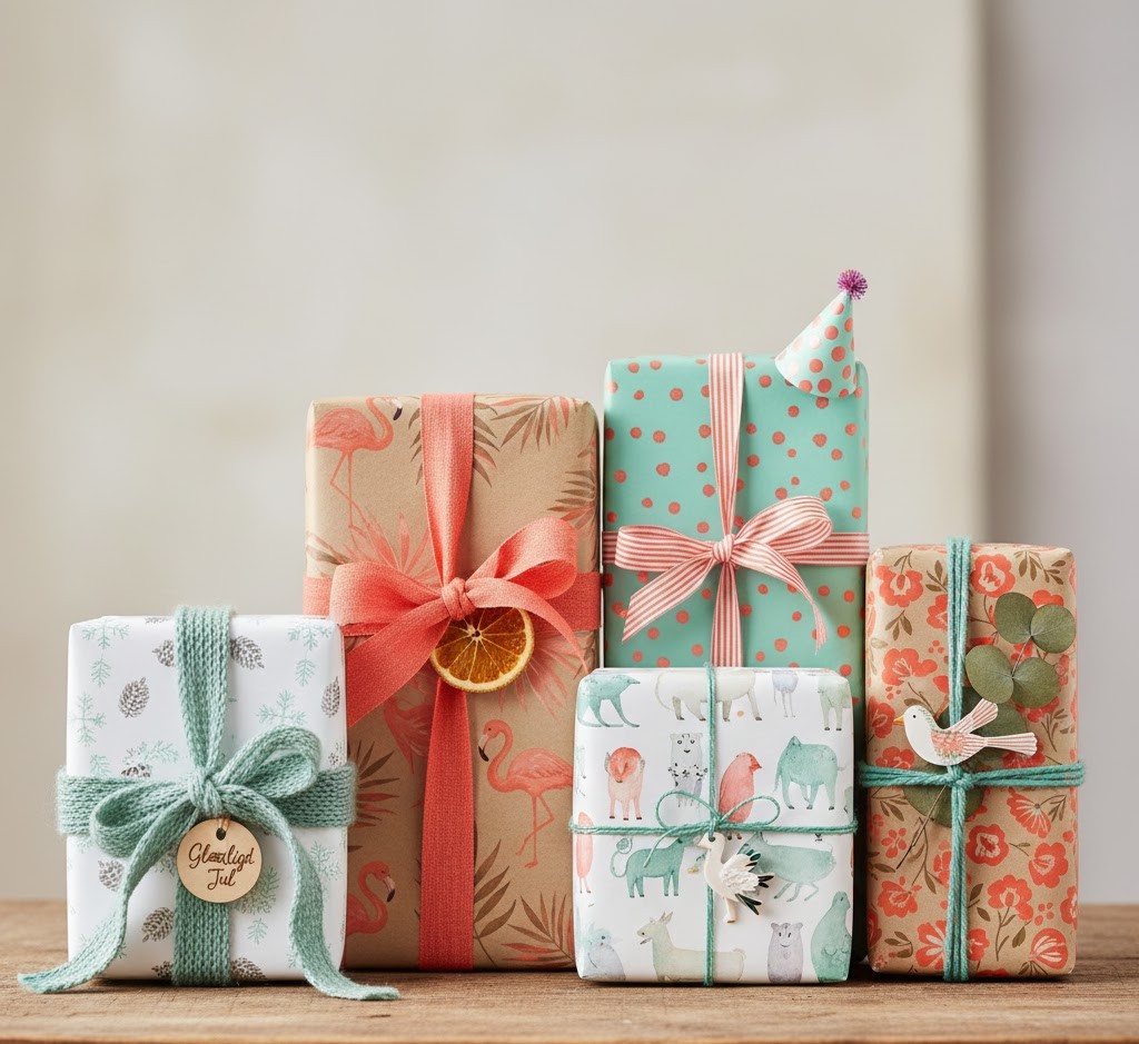 Tematisk gaveindpakning